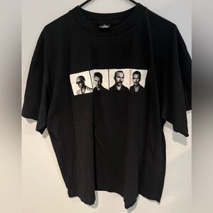 U2 1997 tour Black Graphic T-Shirt